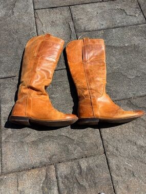 Frye Leather Knee-High Boots